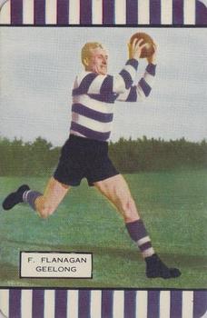 1954 Coles Victorian Footballers Series 1 #NNO Fred Flanagan Front